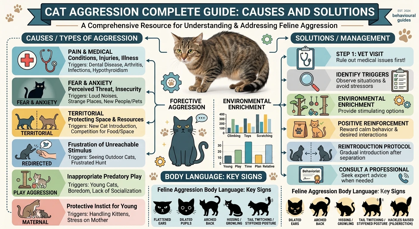 Cat Aggression Complete Guide Causes and Solutions