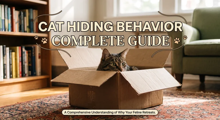 Cat Hiding Behavior Complete Guide