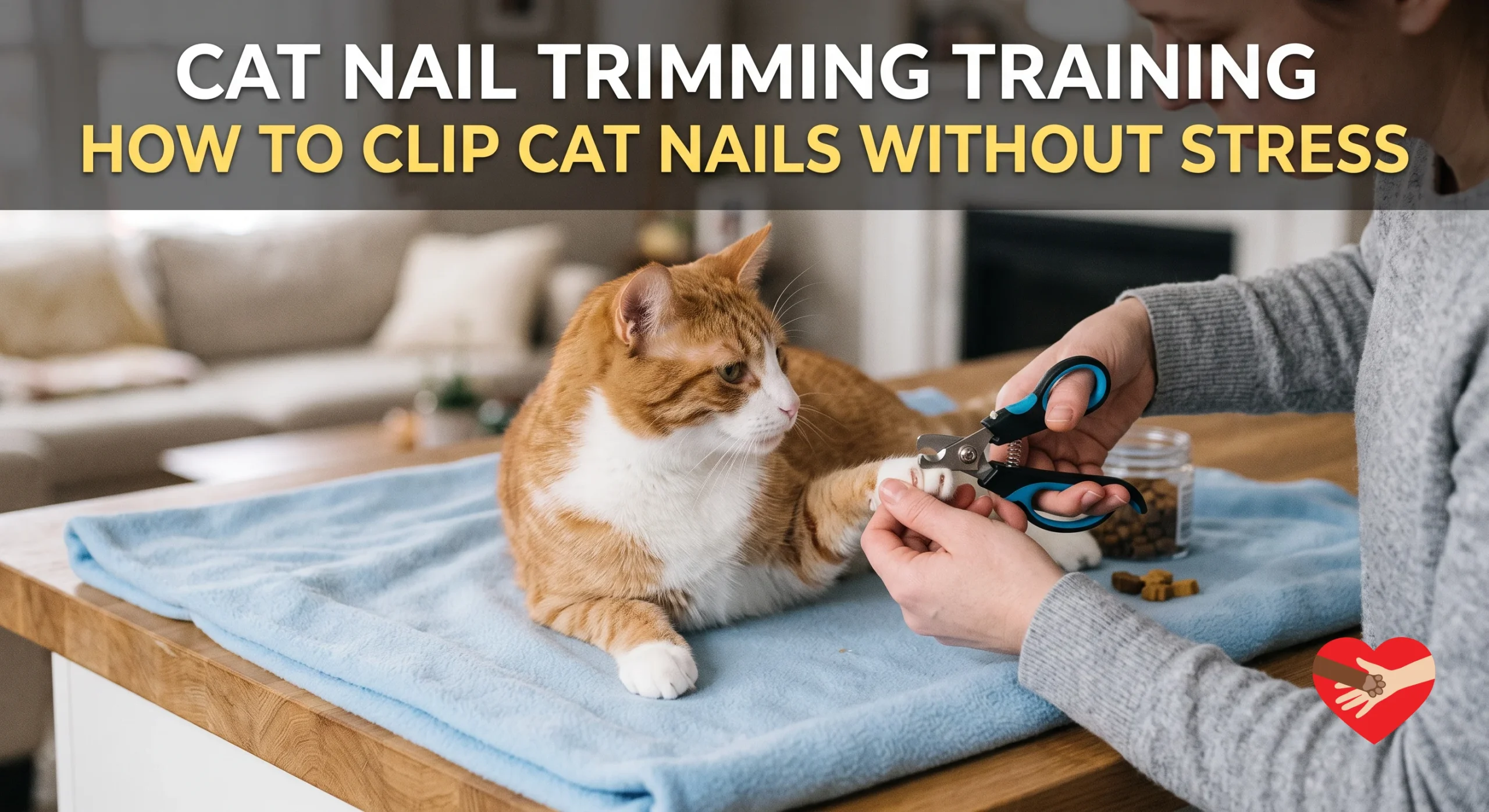 Cat Nail Trimming Training How to Clip Cat Nails Without Stress