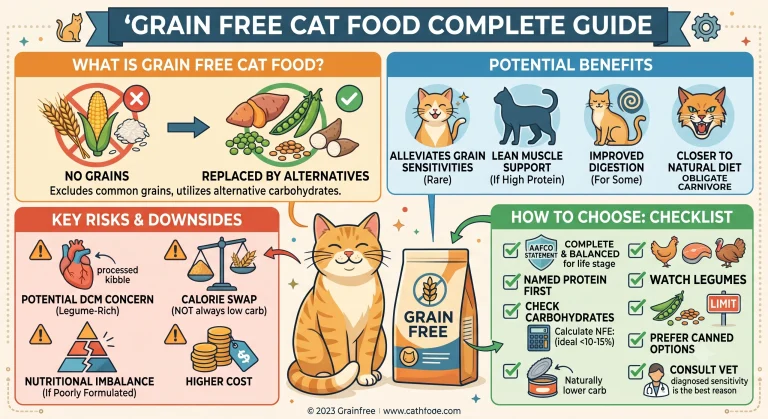 Grain Free Cat Food Complete Guide