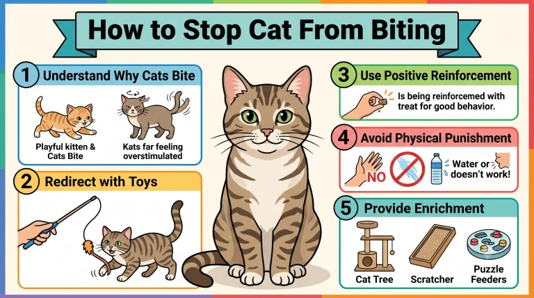 How to Stop Cat From Biting